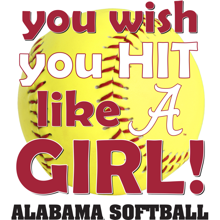 "You Wish You Hit Like A Girl" Softball Tee