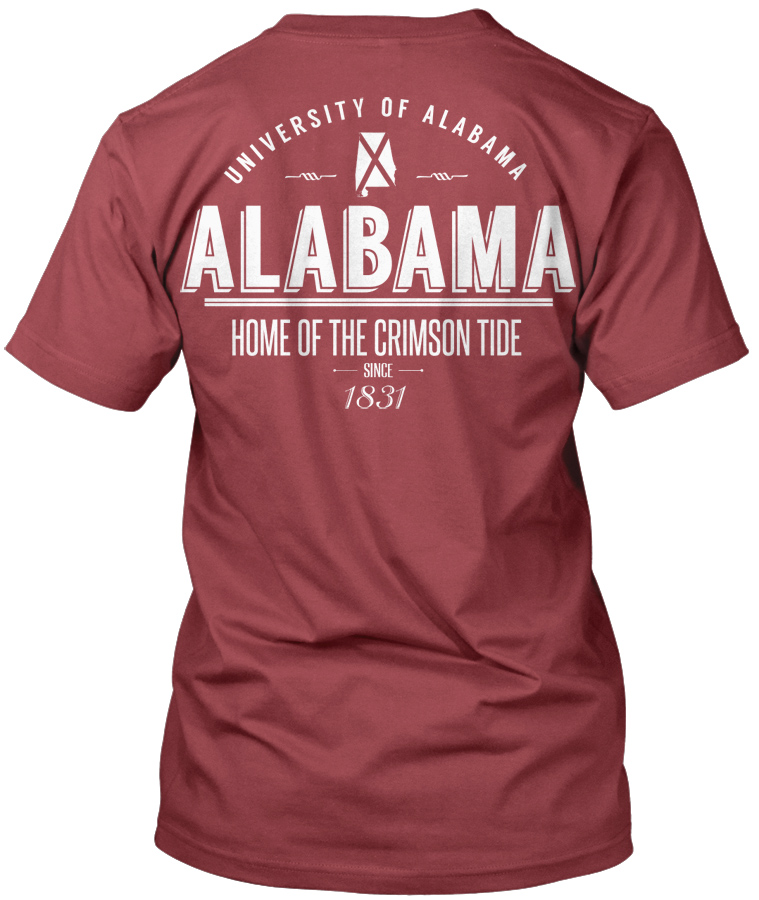 Alabama State Retro Comfort Colors Long Sleeve Pocket Tee