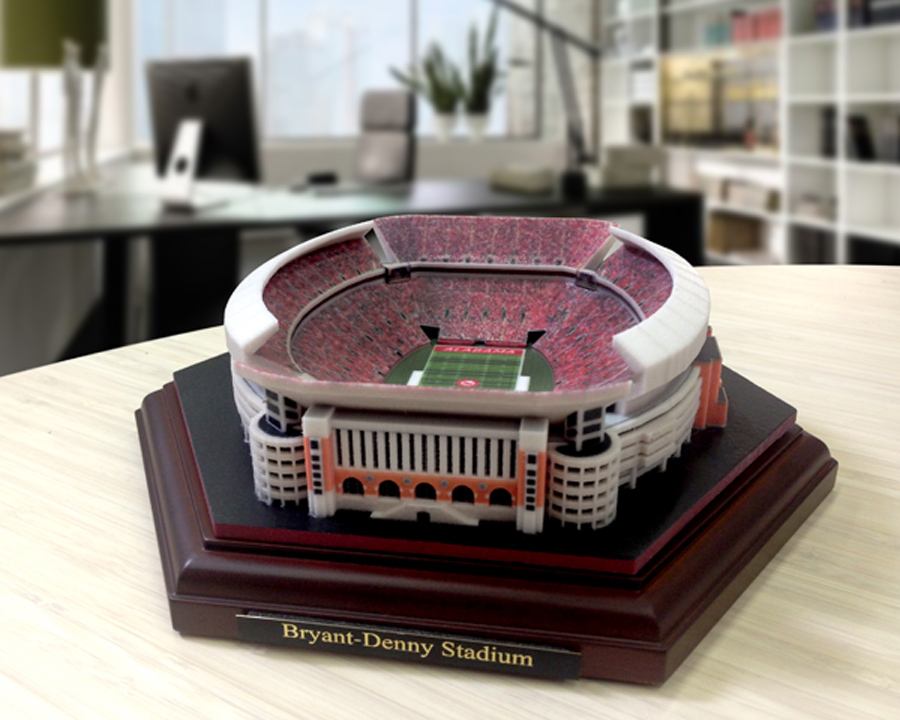 Bryant-Denny Stadium - 3D Printed Replica