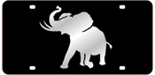 Pachyderm Mirror Car Tag