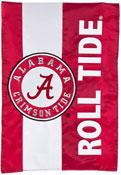 Athletic Seal Striped Garden Flag