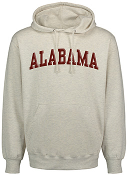 ALABAMA 3D Embroidered Peace Fleece Hoody