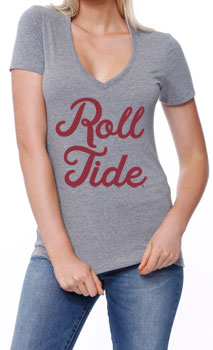 ROLL TIDE V-Neck Tee