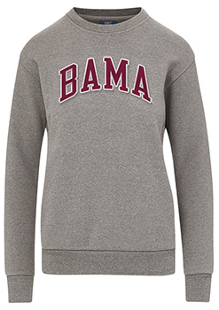 Missy BAMA Tackle-Twill Raelynn Cloud Pocketed Crew