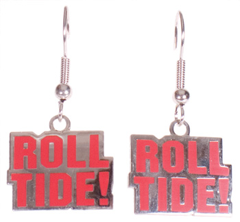 ROLL TIDE Dangle Earrings