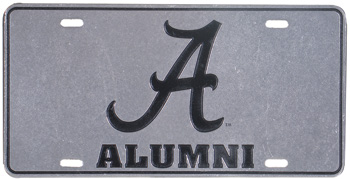 Script A/Alumni Pewter Tag