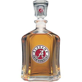 Athletic Seal Medallion Decanter