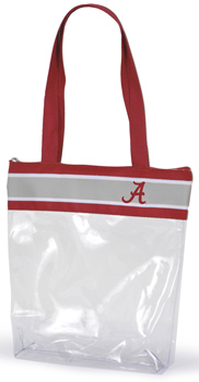 Bryant-Denny Stadium Approved Script A Clear Ribbon Tote Bag