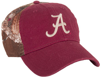 Script A Camo Color Block Cap
