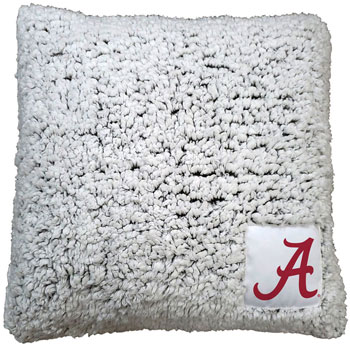 Script A Frosty Throw Pillow