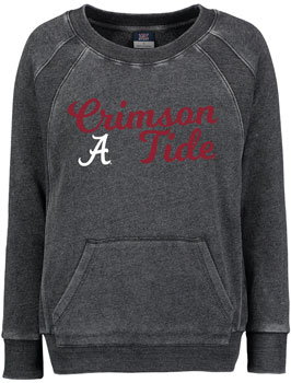 Crimson Tide Michaela Angel Fleece Crew