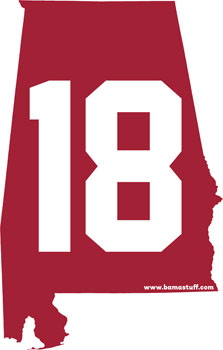 Vinyl Die-Cut State/18 Decal