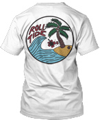Roll Tide Wave Hawaiian Comfort Colors Tee