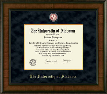 Presidential Crimson Masterpiece Diploma Frame
