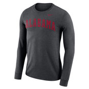ALABAMA Dri-FIT Cotton Wordmark LS Tee